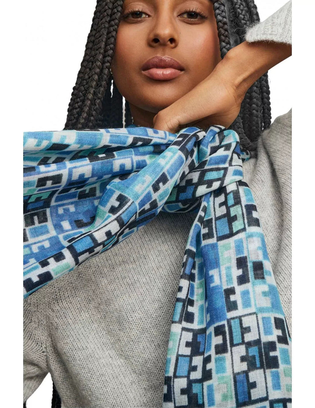 Kuna - Alpaka-Webschal - Weaving – 70 % Baby-Alpaka & 30 % Seide