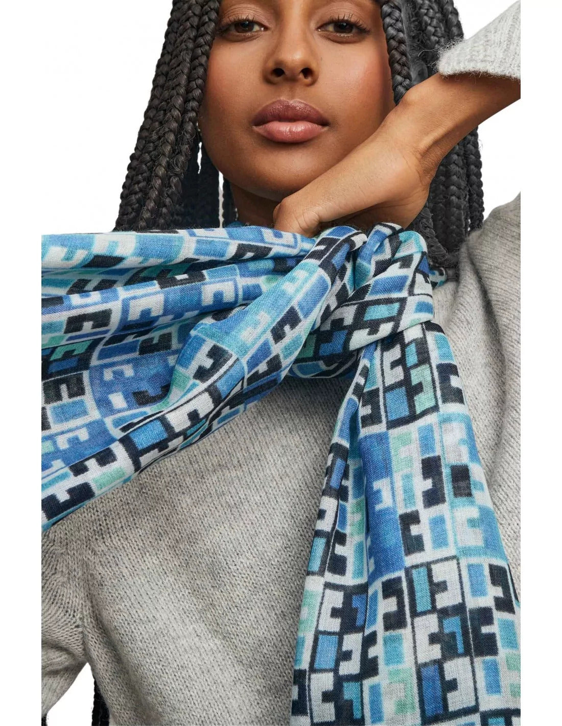 Kuna - Alpaka-Webschal - Weaving – 70 % Baby-Alpaka & 30 % Seide