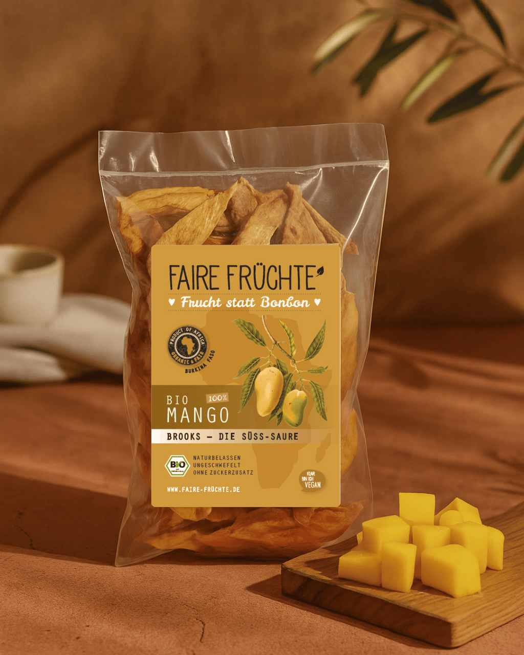 100 g Bio-Mangostreifen Brooks 'die Süß-saure'