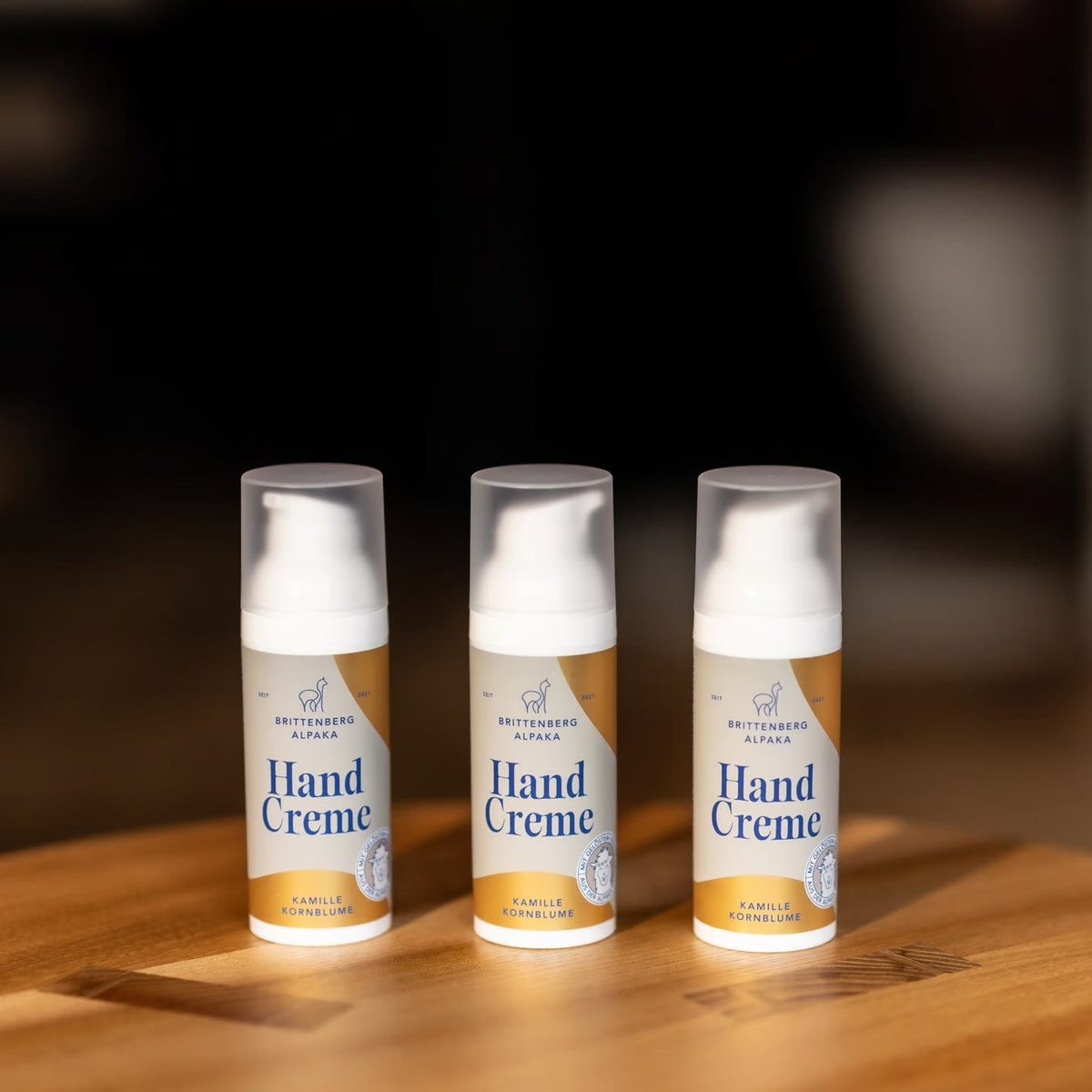 Brittenberg Alpaka - Handcreme - Natürliche Pflege mit Keratin aus Alpakawolle
