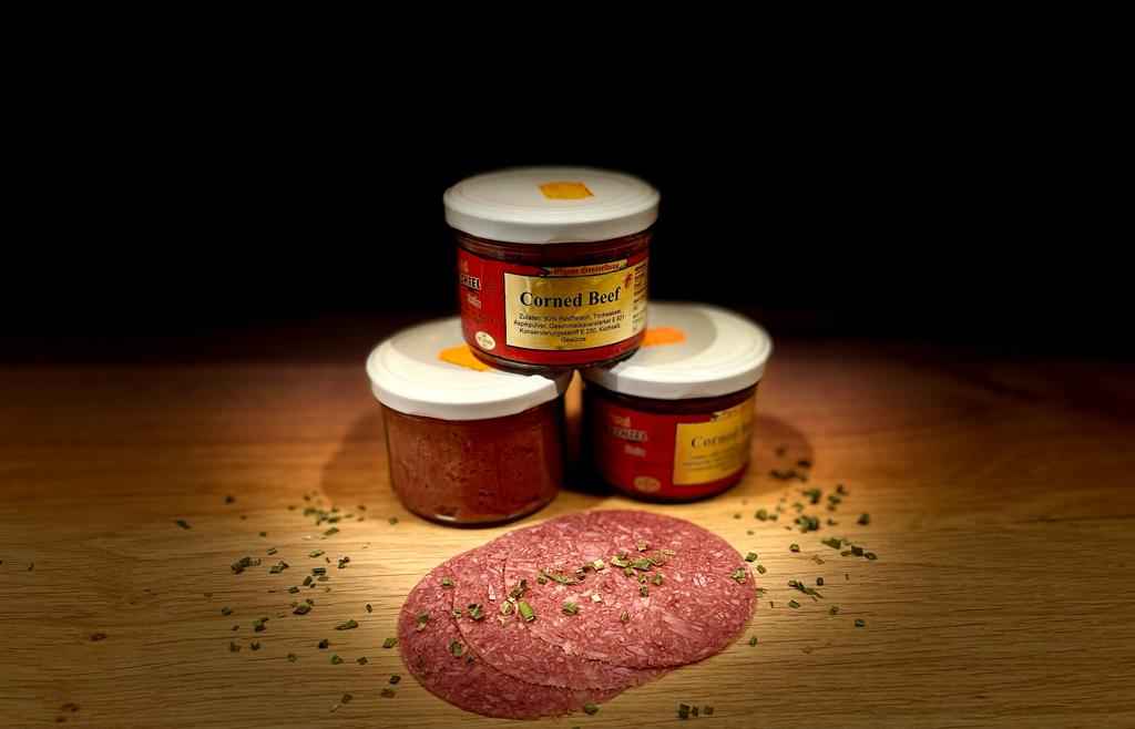 Corned Beef im Glas