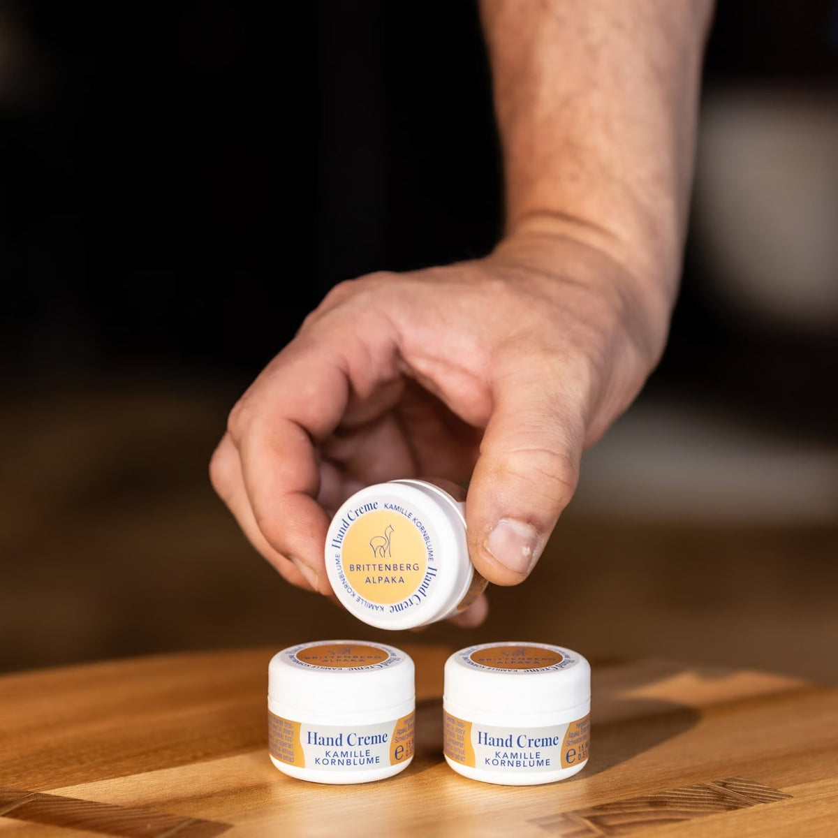 Brittenberg Alpaka - Handcreme - Natürliche Pflege mit Keratin aus Alpakawolle