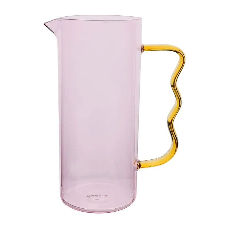 RAINBOW Krug aus Borosilikatglas – 1,3L | Hitzebeständig & vielseitig | Tranquillo