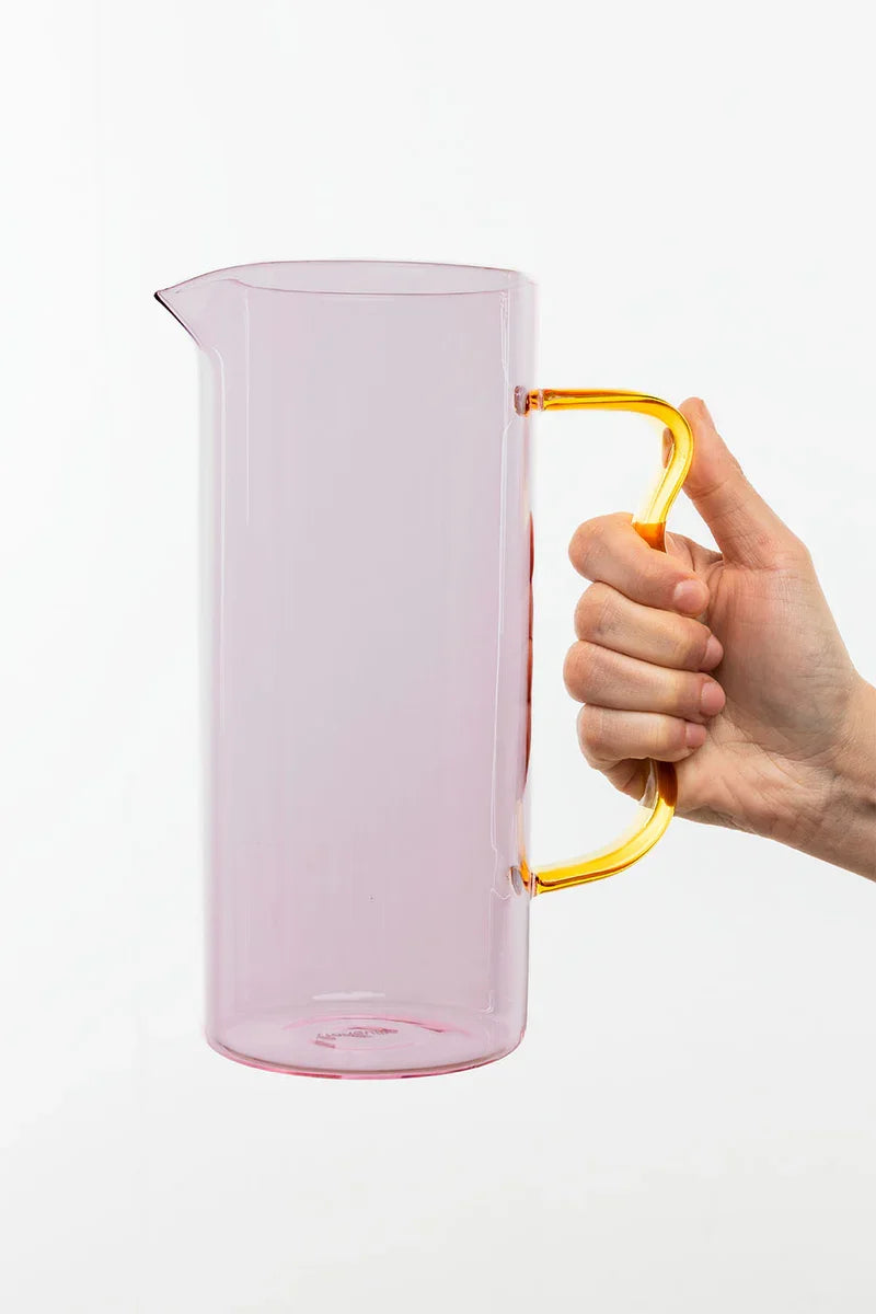 RAINBOW Krug aus Borosilikatglas – 1,3L | Hitzebeständig & vielseitig | Tranquillo