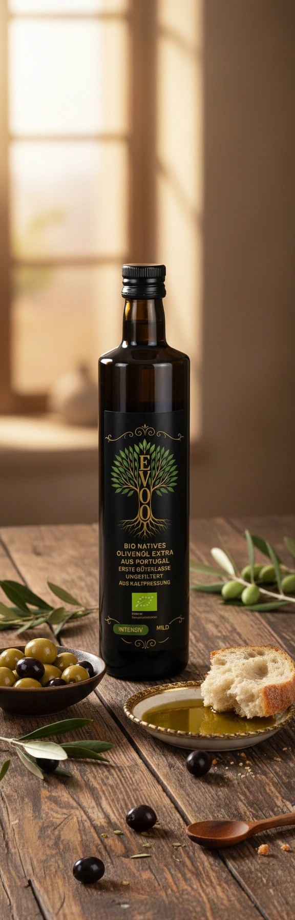 0,75 l "Intensiv" Bio-Olivenöl nativ extra