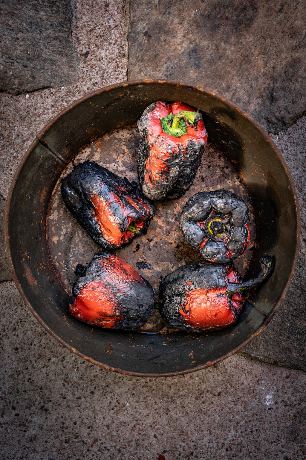 Kochen mit Feuer