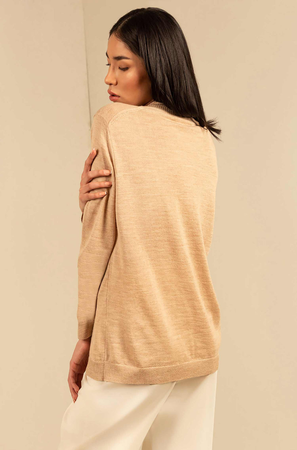 KUNA – Alpaka-Damenpullover mit Rollkragen – Anahi – 100 % Baby-Alpaka