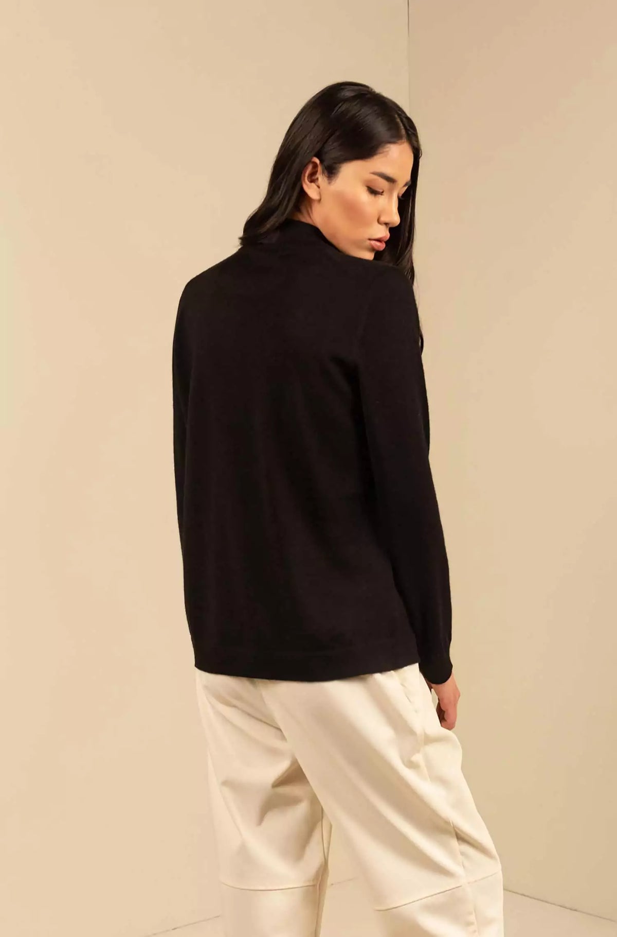 KUNA – Alpaka-Damenpullover mit Rollkragen – Anahi – 100 % Baby-Alpaka