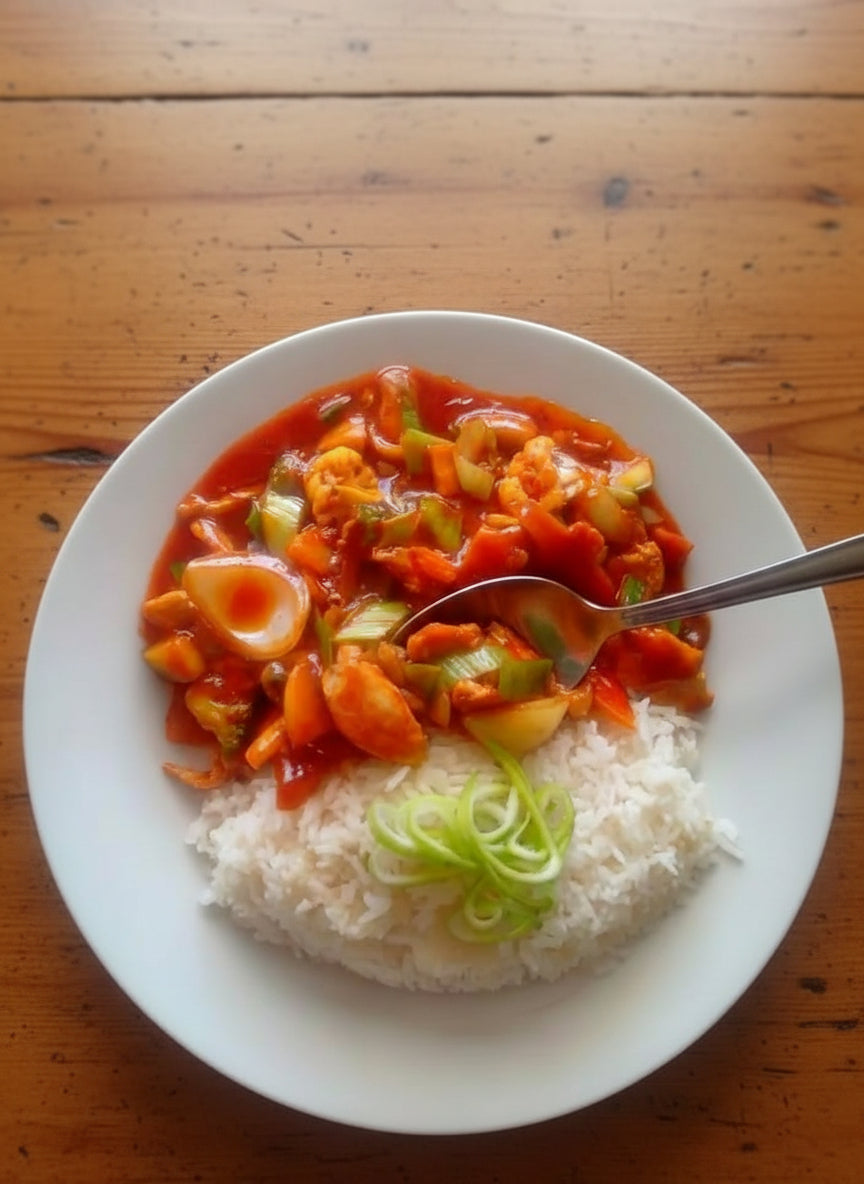 🌶️ Gong Bao Hähnchenbrust | Asiatisches Gourmet-Fertiggericht | Superfood – fein & ehrlich 400 g