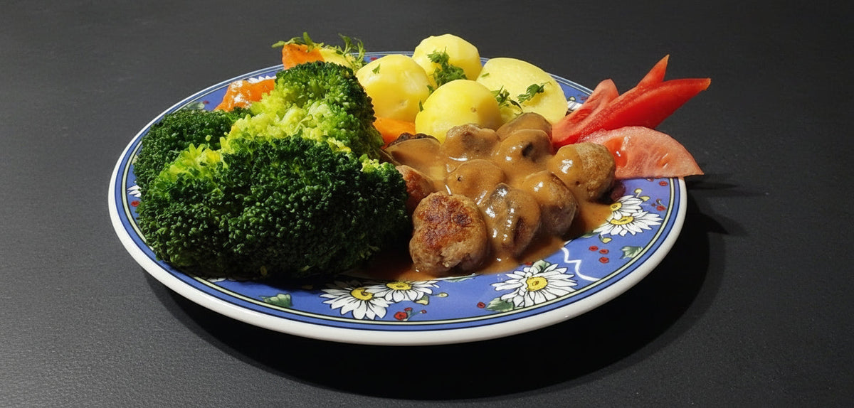 🍗 Geflügel-Köttbullar hausgemacht | Schwedische Art im Glas | Superfood – fein & ehrlich 400 g