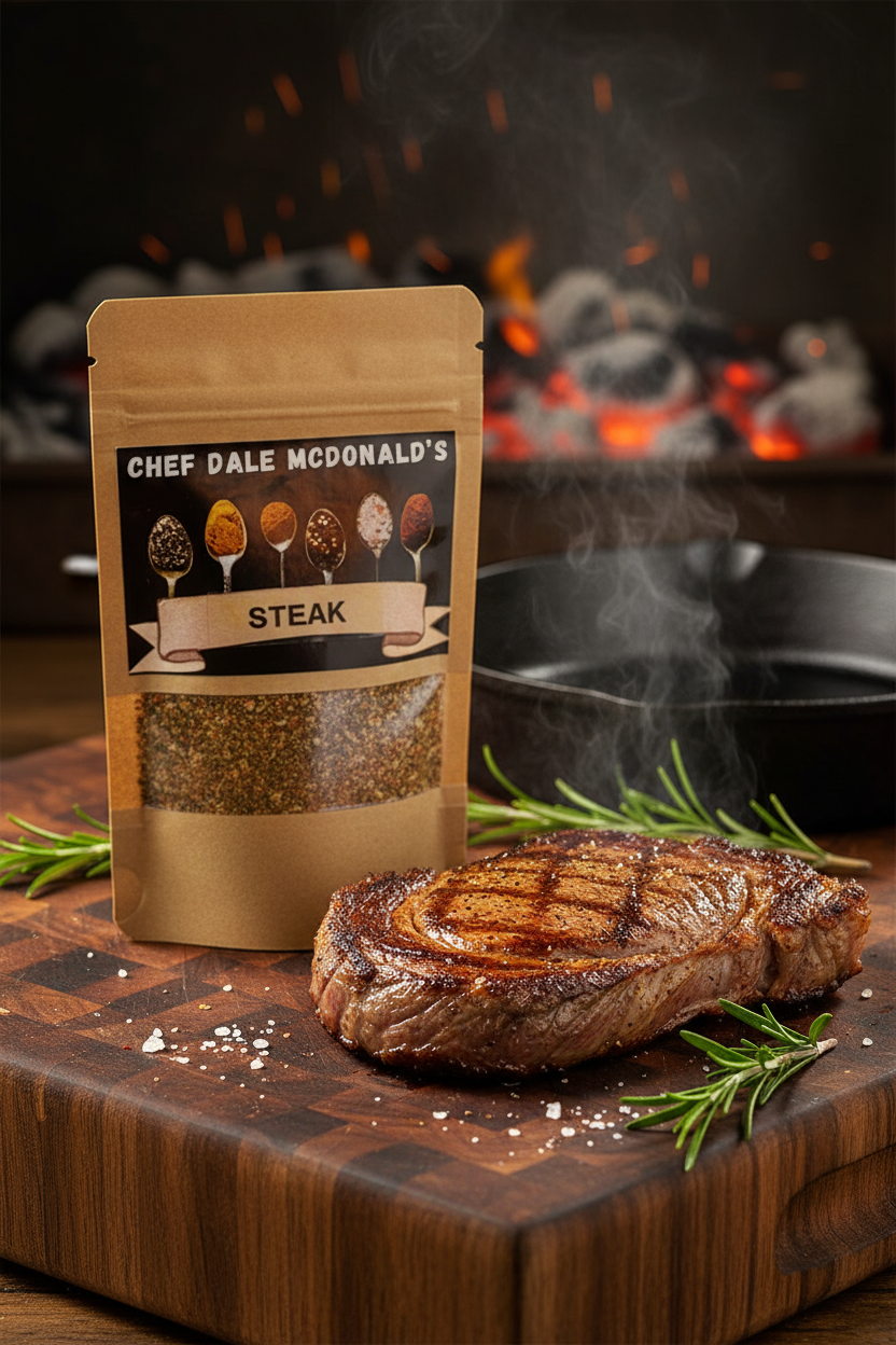 Chef Dale Mcdonald Steak Seasoning